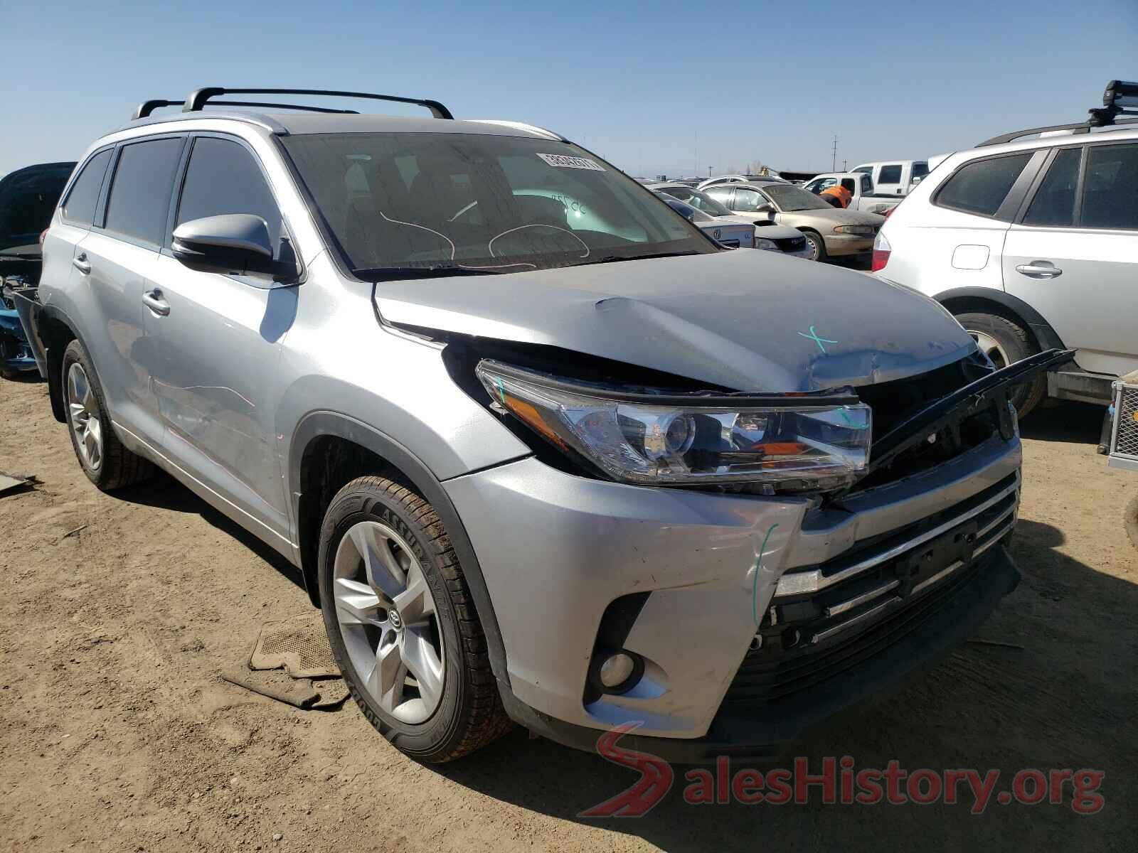 5TDDZRFH0HS390390 2017 TOYOTA HIGHLANDER