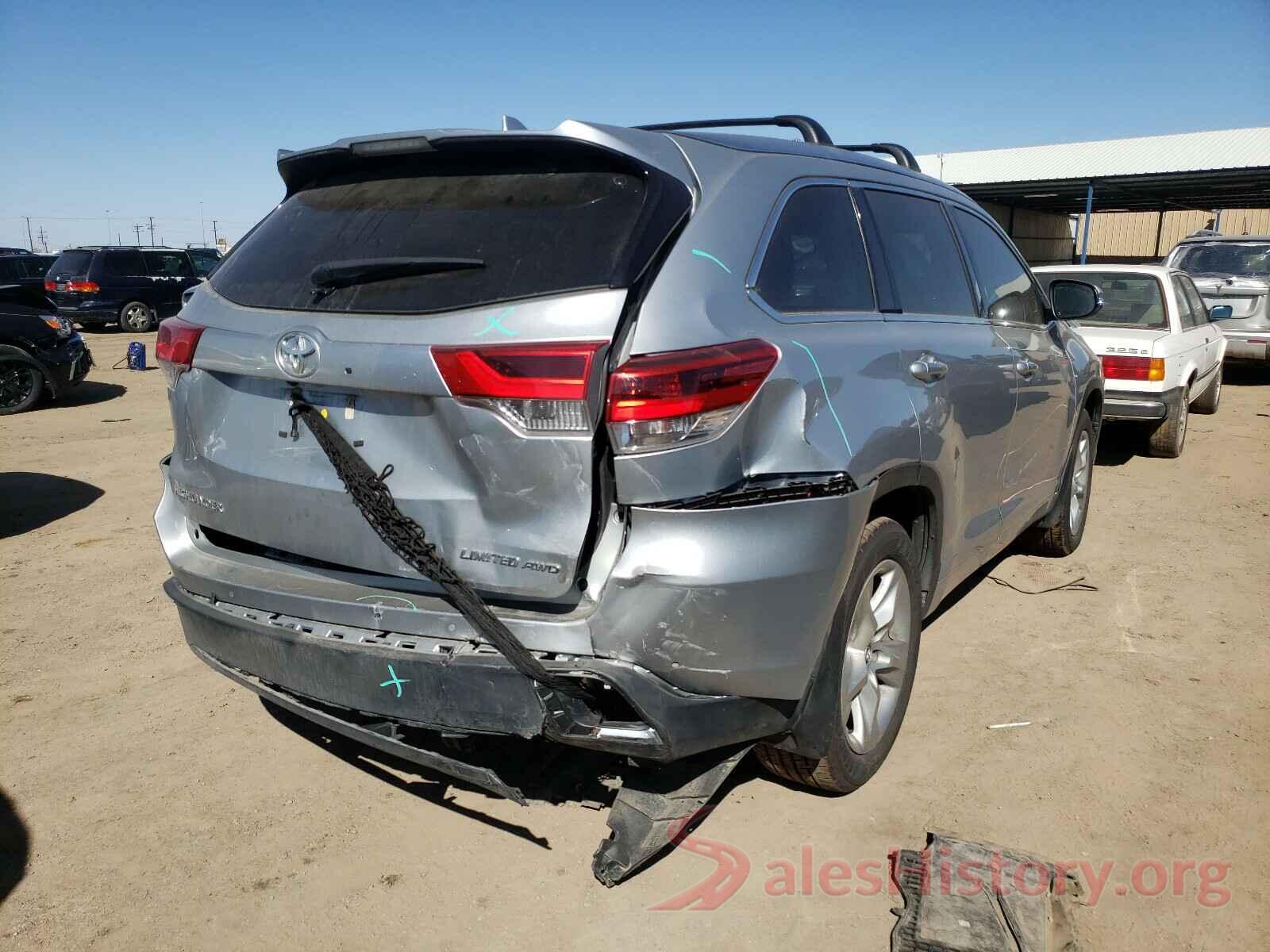 5TDDZRFH0HS390390 2017 TOYOTA HIGHLANDER