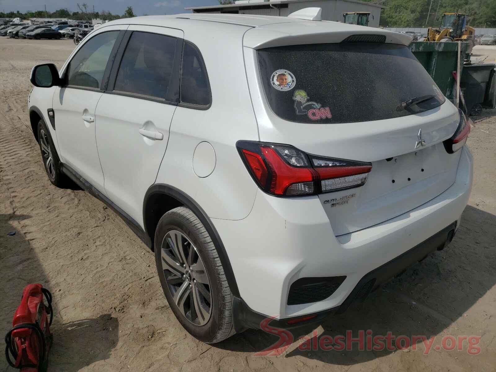 JA4AP3AU1LU005282 2020 MITSUBISHI OUTLANDER