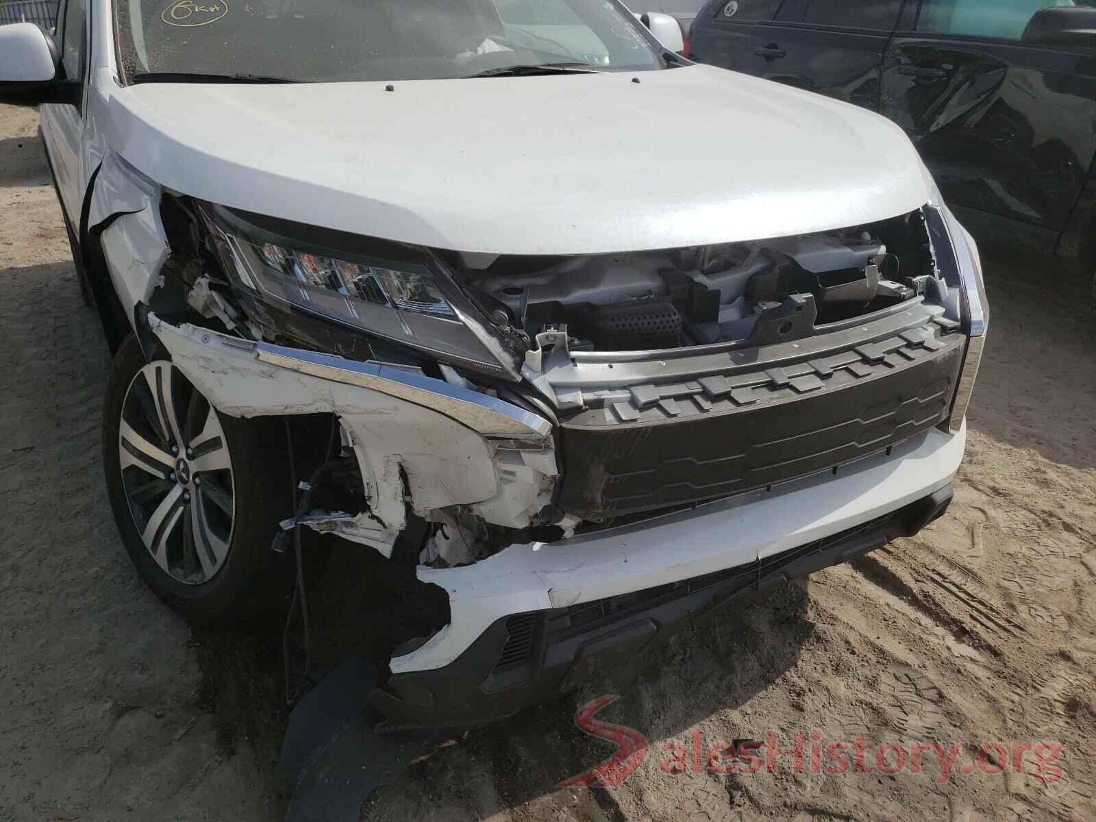 JA4AP3AU1LU005282 2020 MITSUBISHI OUTLANDER