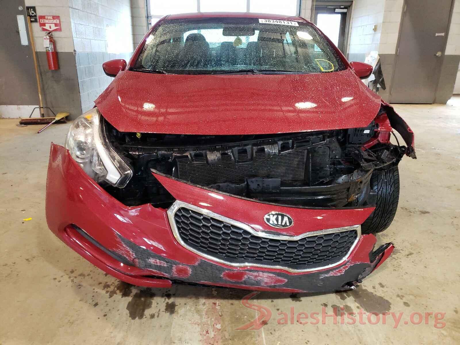 KNAFK4A61G5597121 2016 KIA FORTE