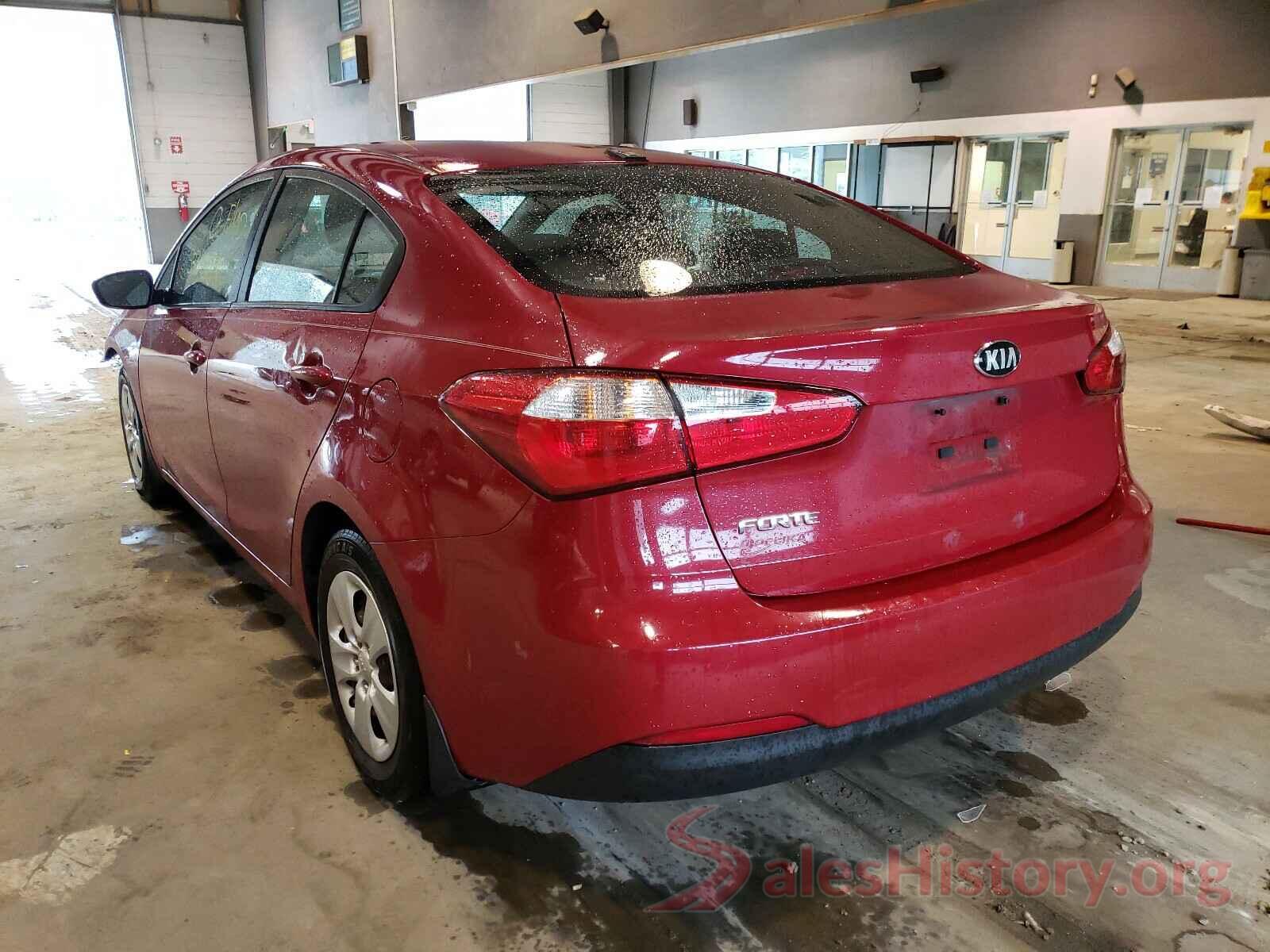 KNAFK4A61G5597121 2016 KIA FORTE