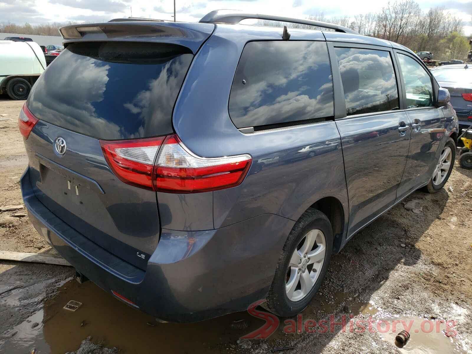 5TDKZ3DC3HS836222 2017 TOYOTA SIENNA