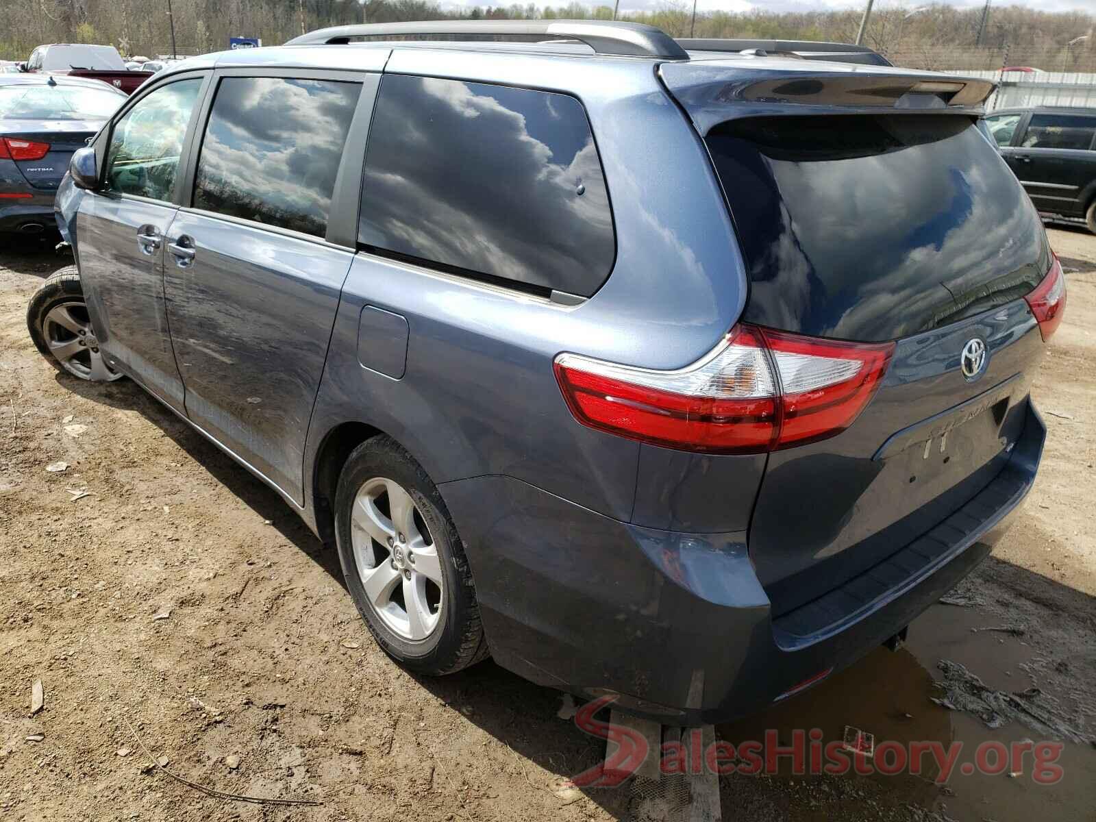 5TDKZ3DC3HS836222 2017 TOYOTA SIENNA