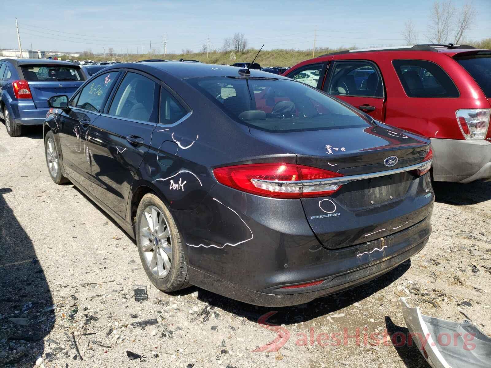 3FA6P0HD2HR263590 2017 FORD FUSION