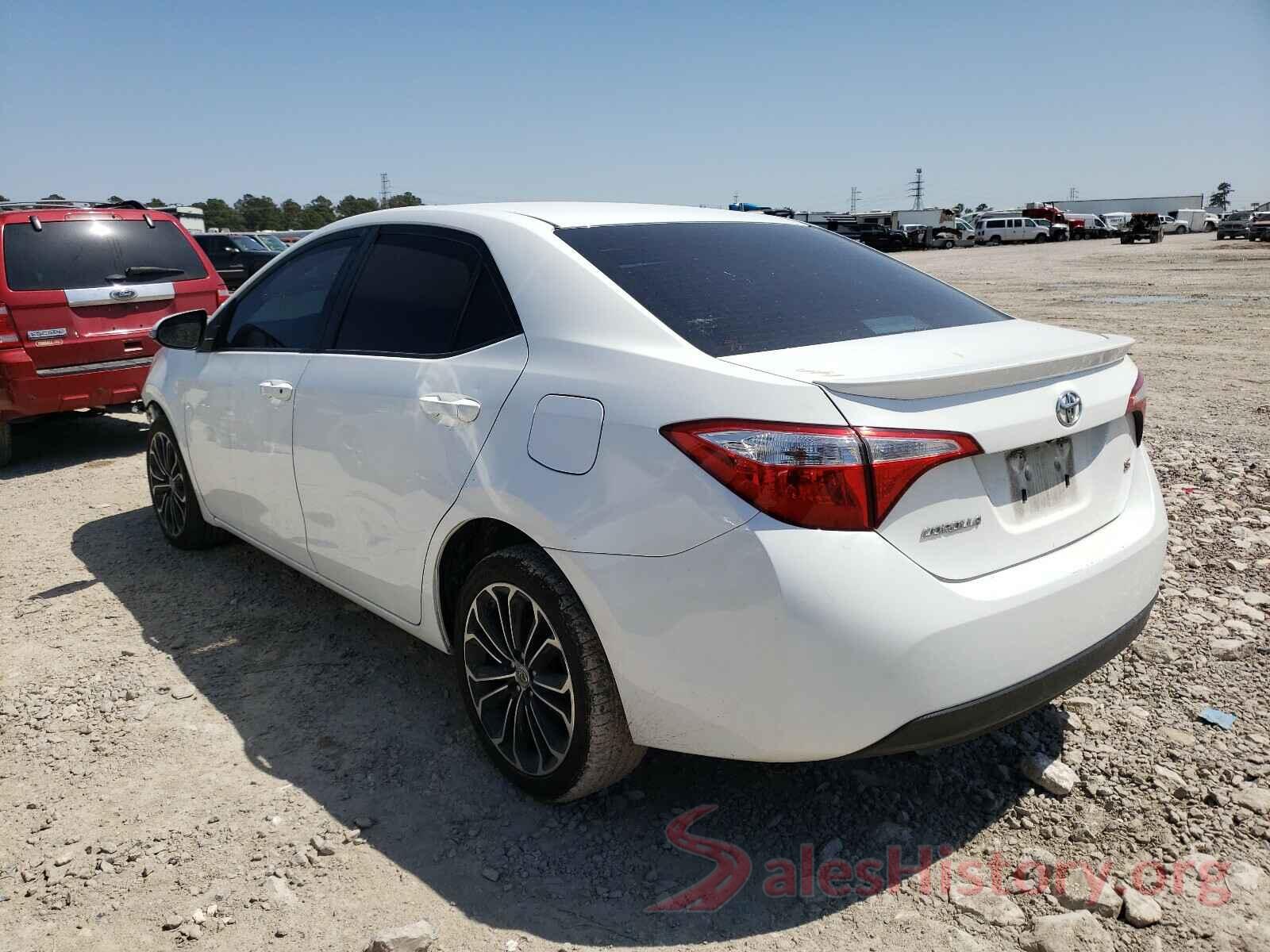 5YFBURHE1GP372285 2016 TOYOTA COROLLA