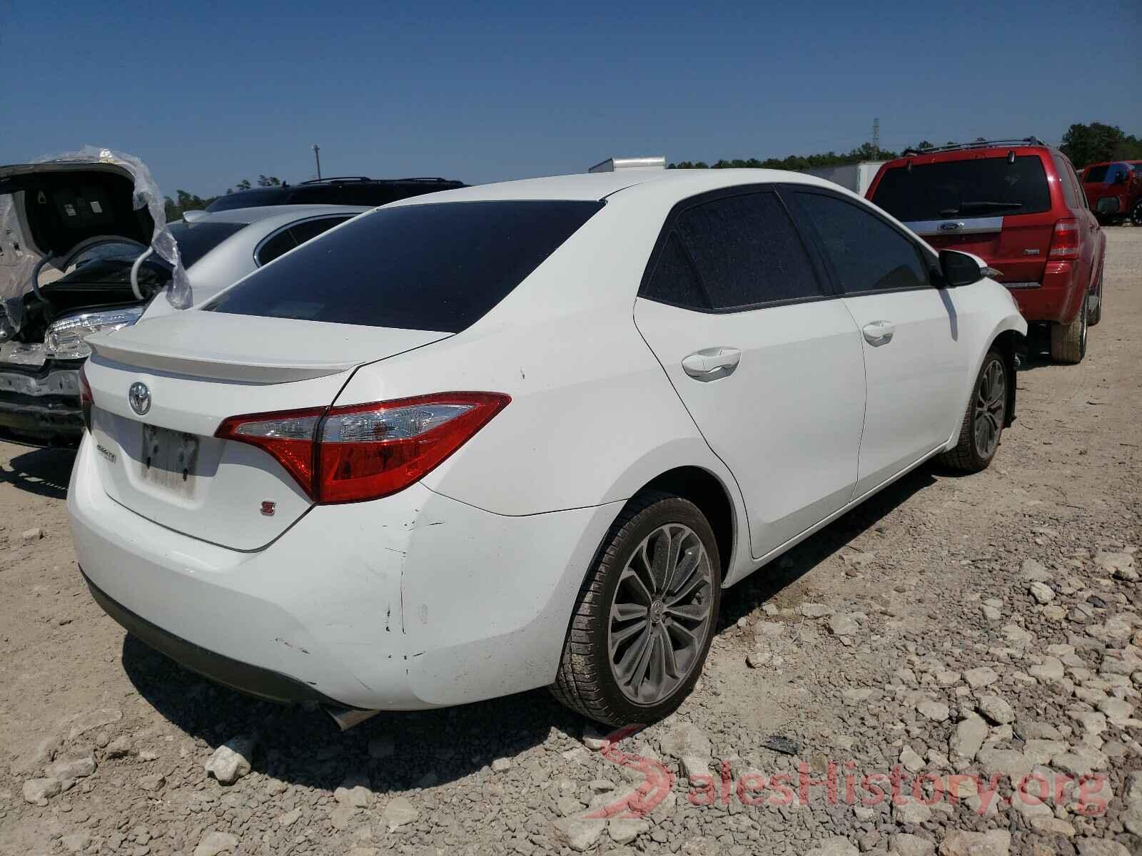 5YFBURHE1GP372285 2016 TOYOTA COROLLA