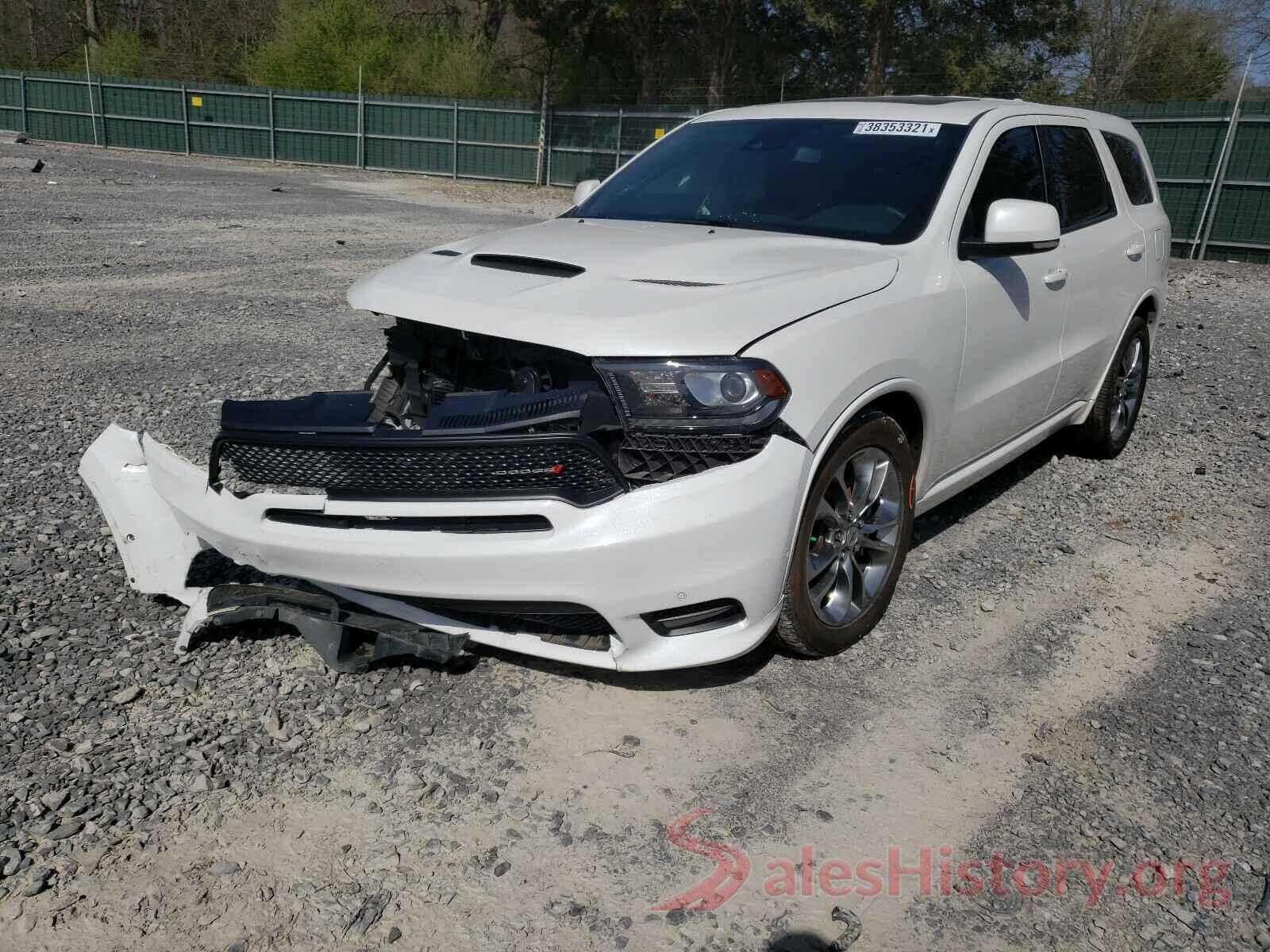 1C4SDJCTXKC525917 2019 DODGE DURANGO