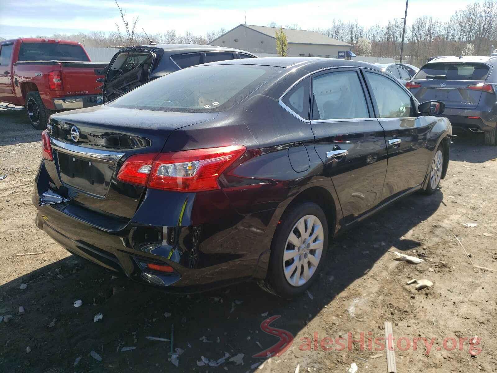 3N1AB7AP0KY231320 2019 NISSAN SENTRA