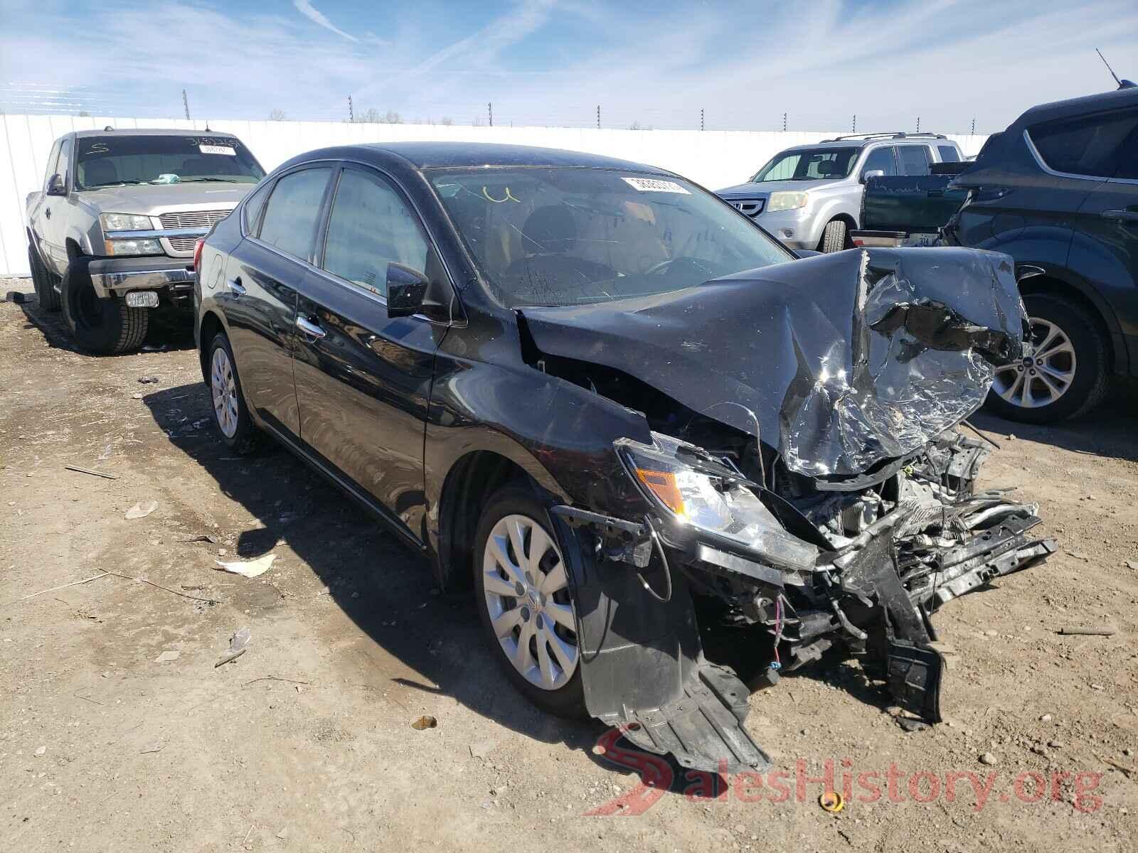 3N1AB7AP0KY231320 2019 NISSAN SENTRA