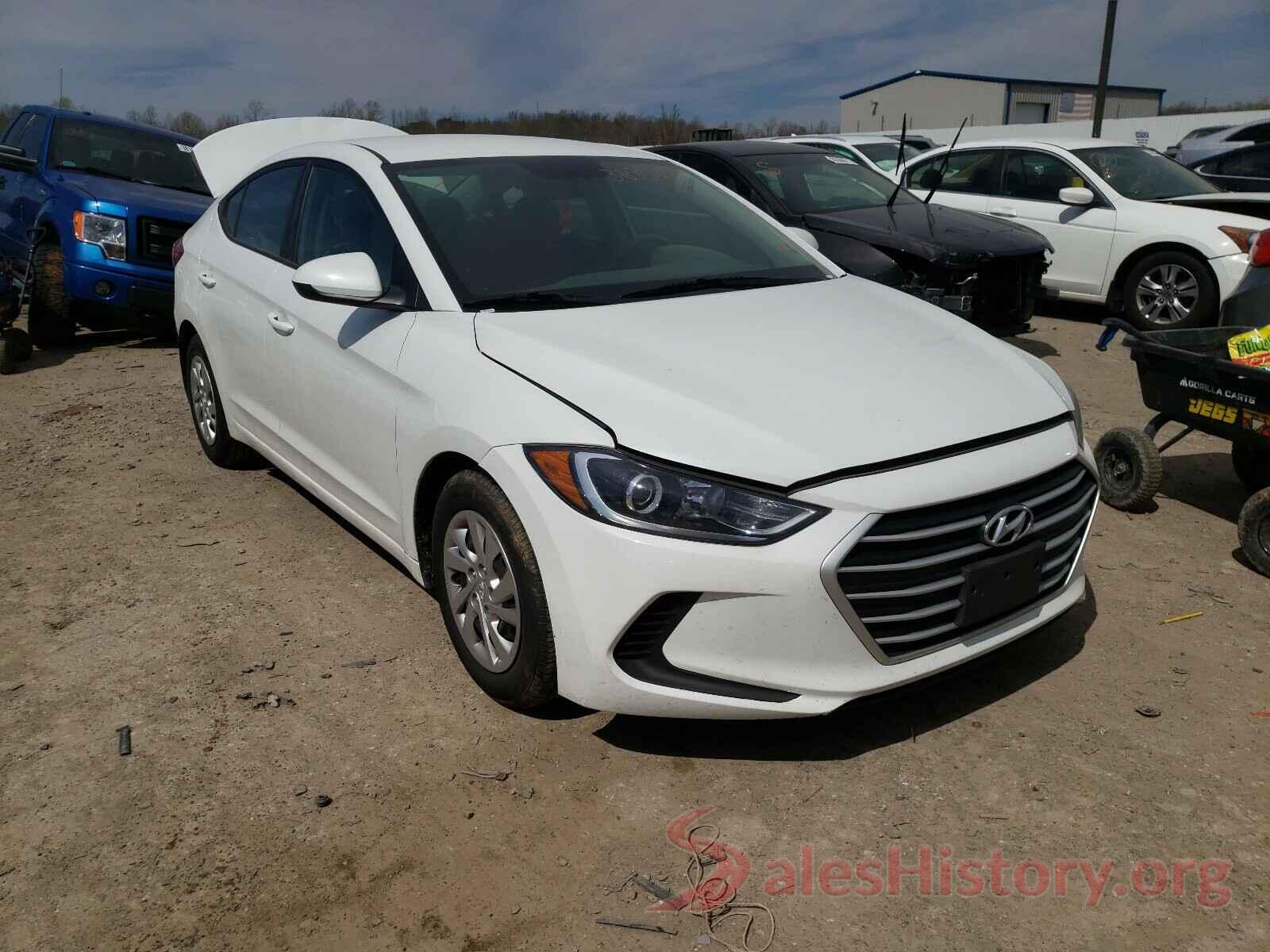 5NPD74LF8HH207156 2017 HYUNDAI ELANTRA