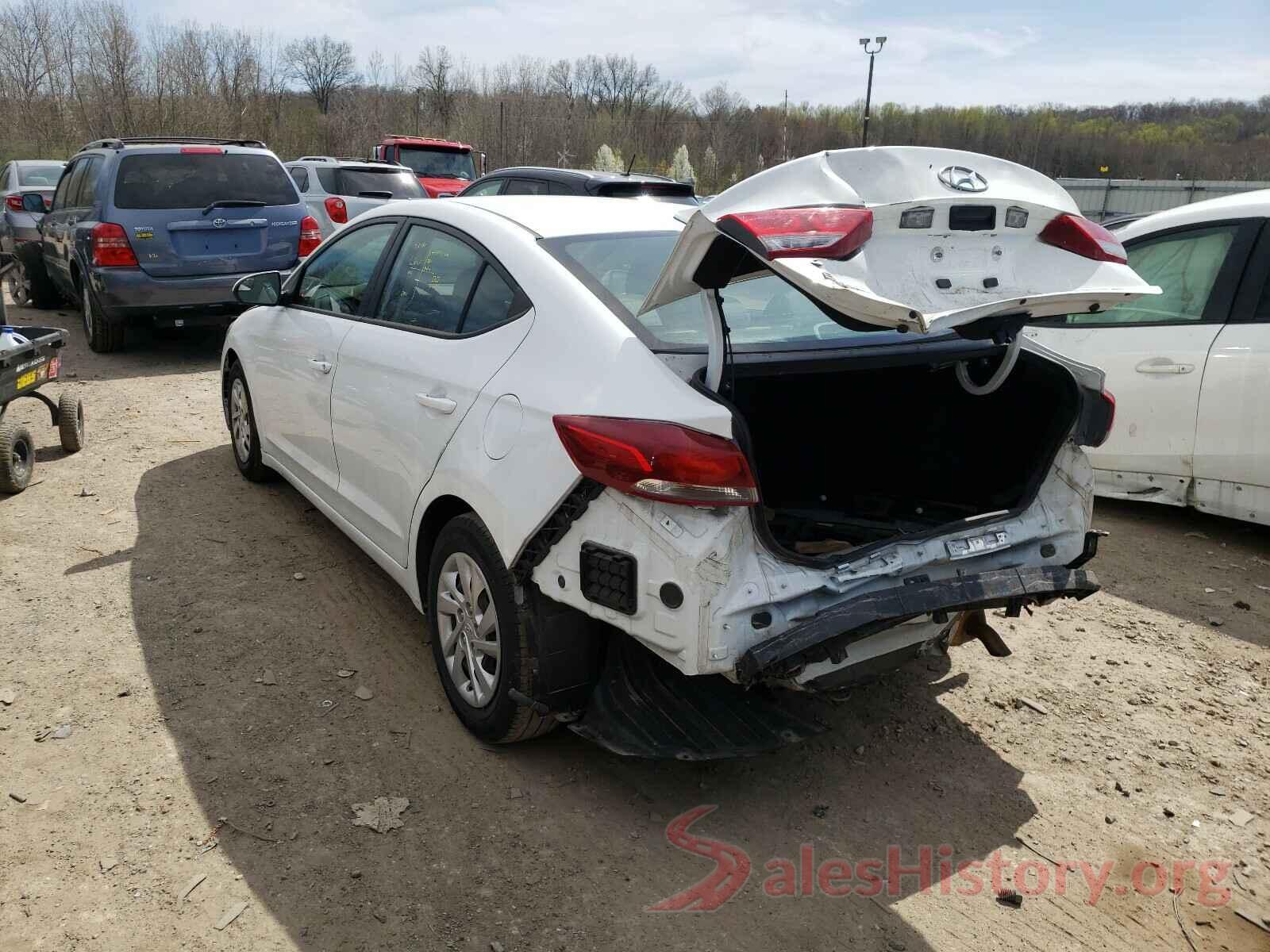 5NPD74LF8HH207156 2017 HYUNDAI ELANTRA