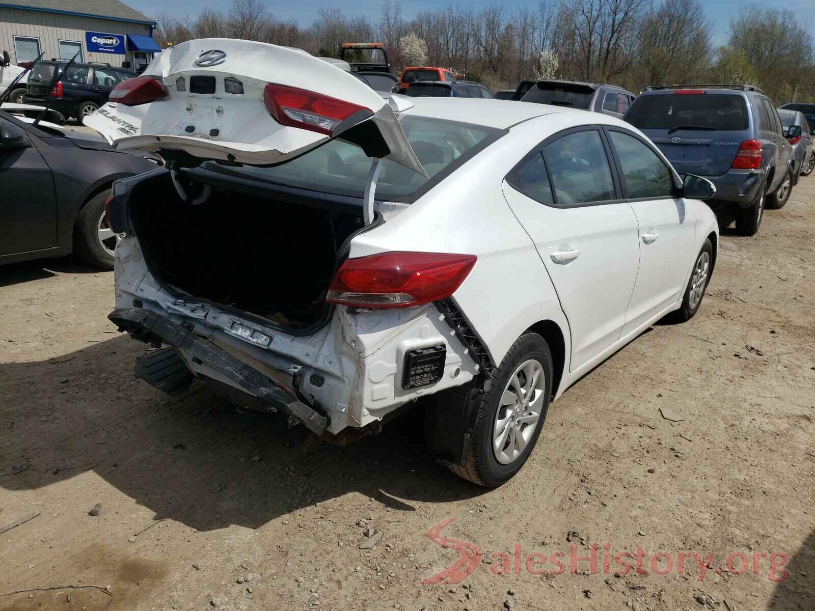 5NPD74LF8HH207156 2017 HYUNDAI ELANTRA