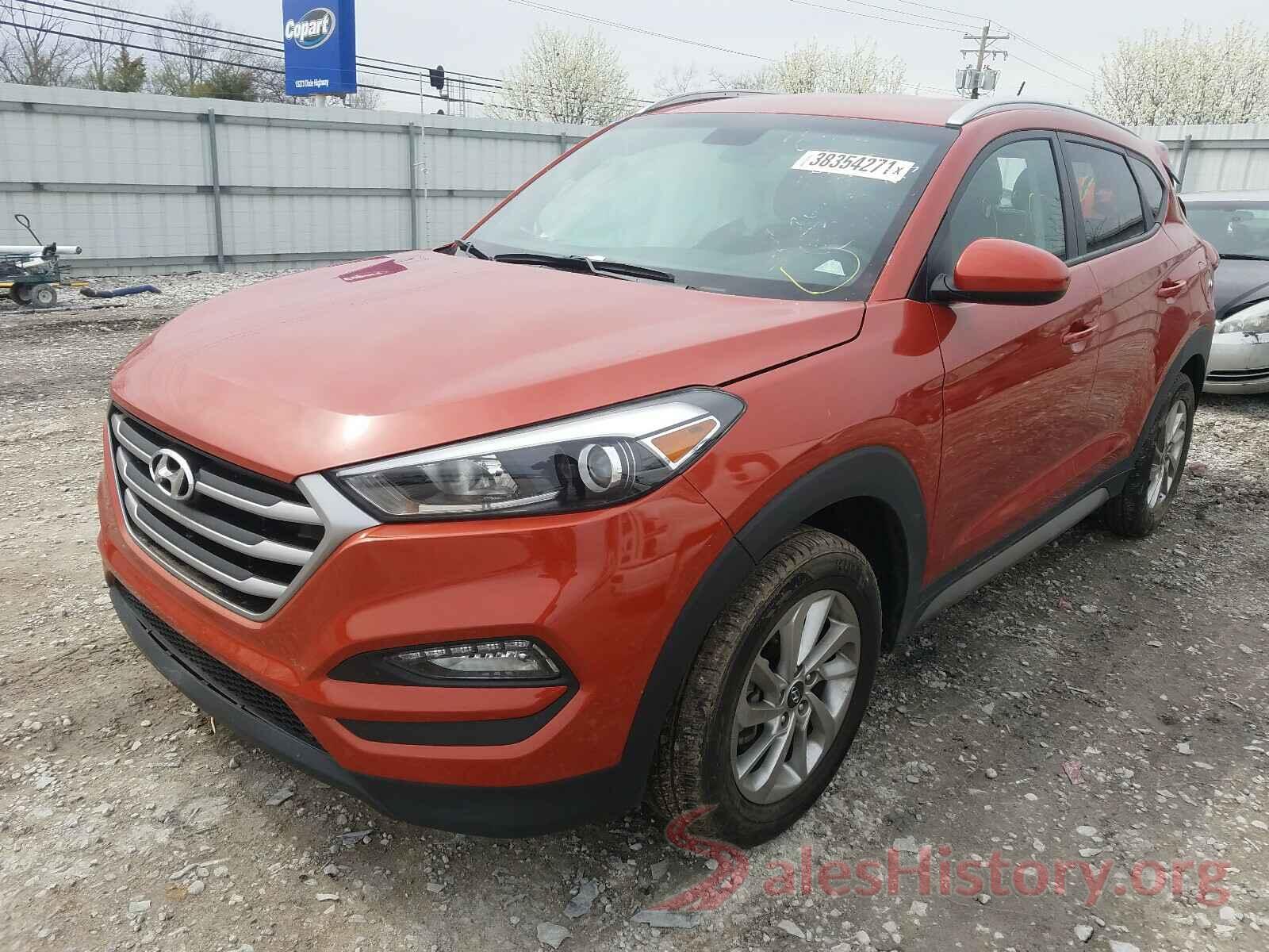 KM8J33A41HU295320 2017 HYUNDAI TUCSON