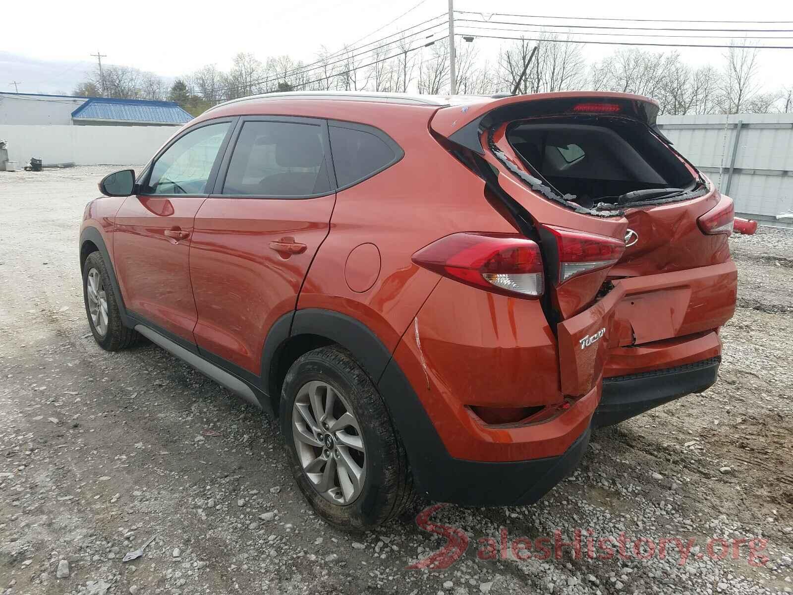 KM8J33A41HU295320 2017 HYUNDAI TUCSON