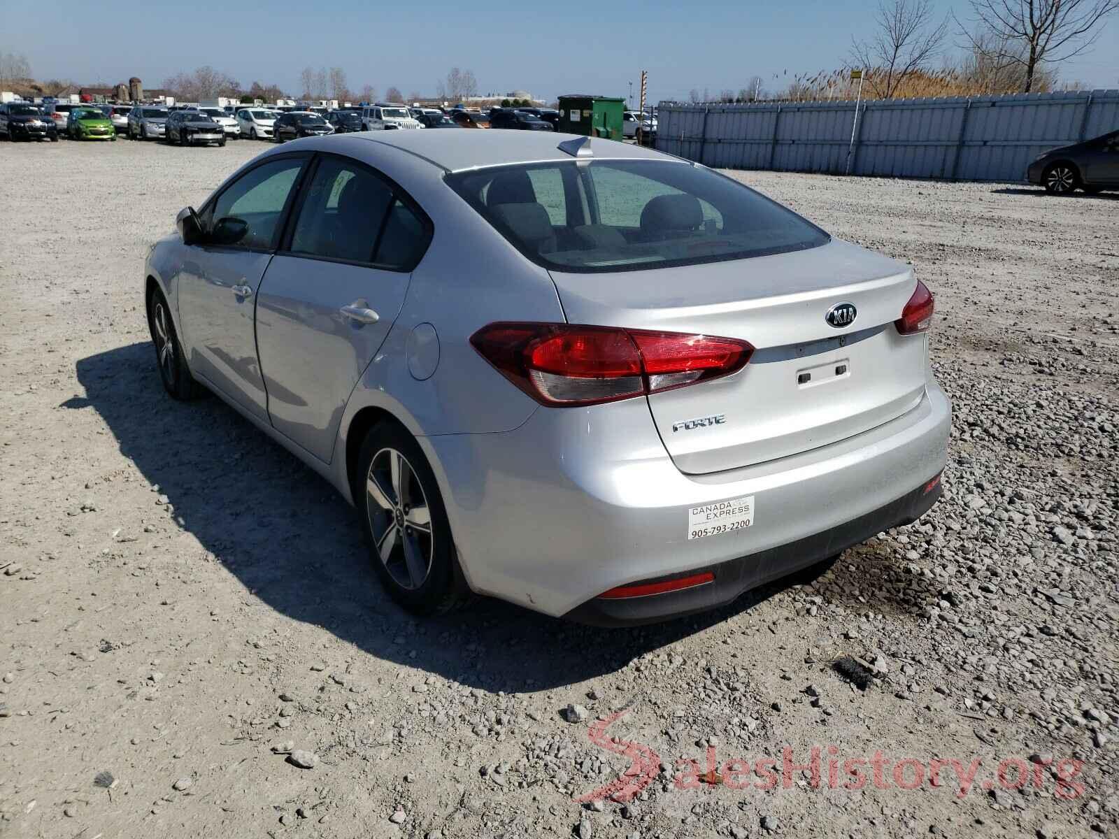 3KPFL4A75JE206931 2018 KIA FORTE