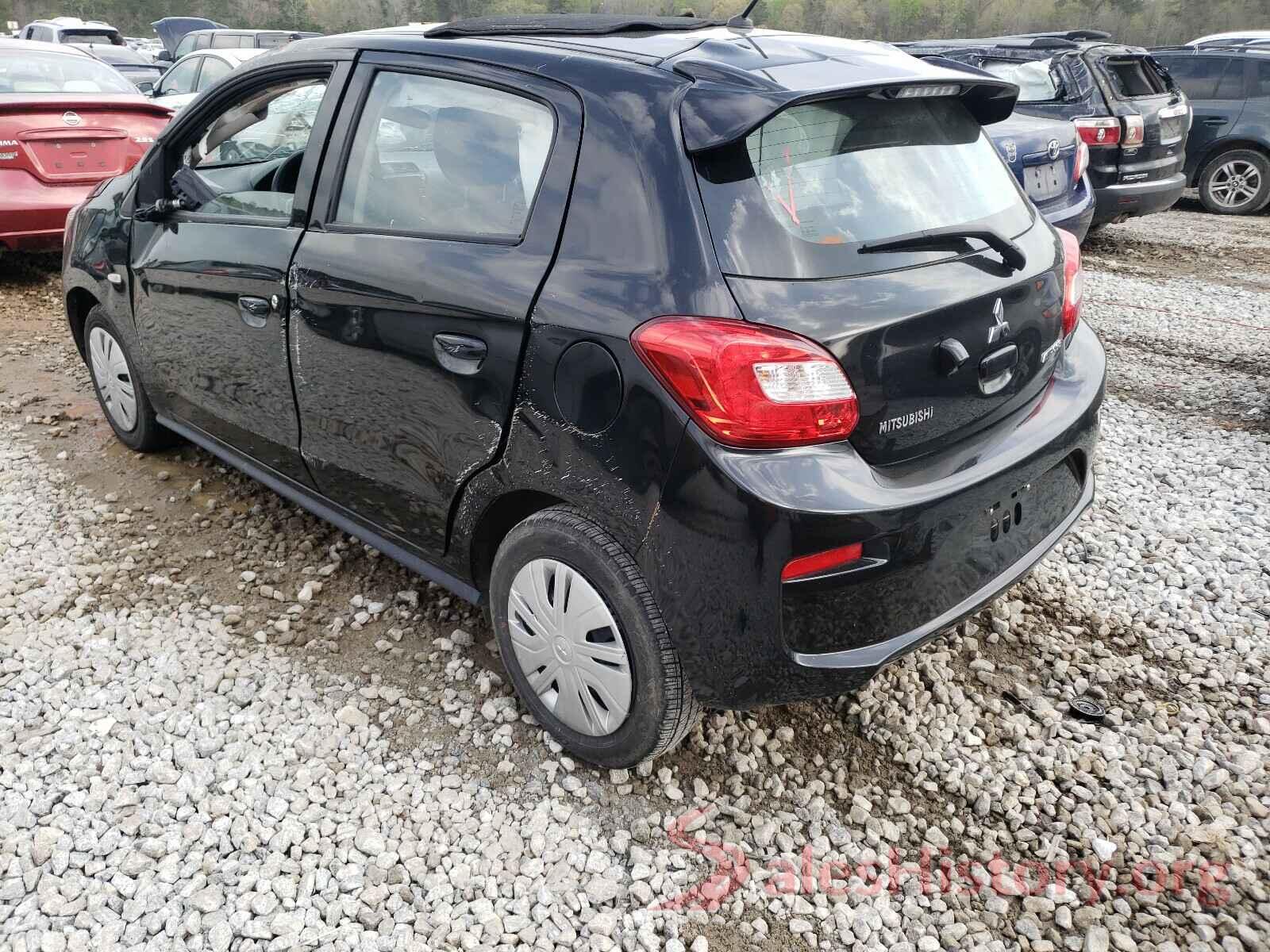 ML32A3HJ7KH013159 2019 MITSUBISHI MIRAGE