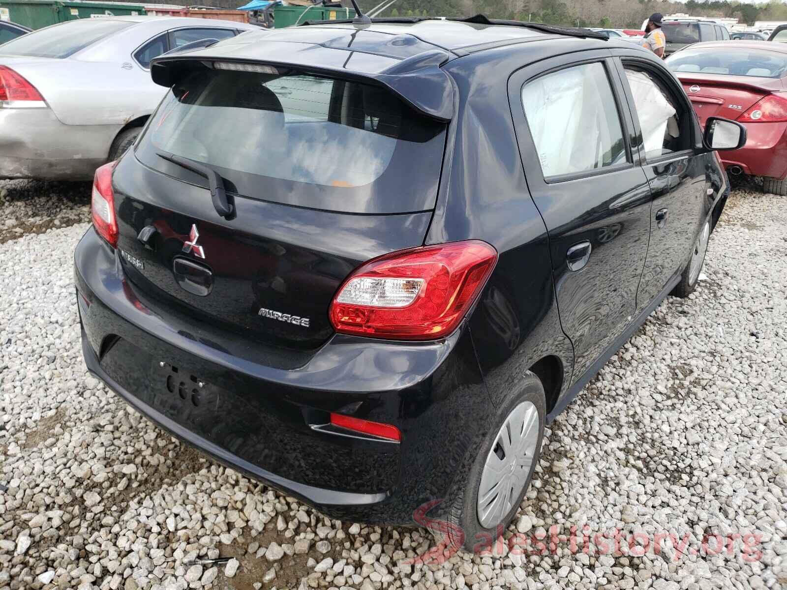 ML32A3HJ7KH013159 2019 MITSUBISHI MIRAGE