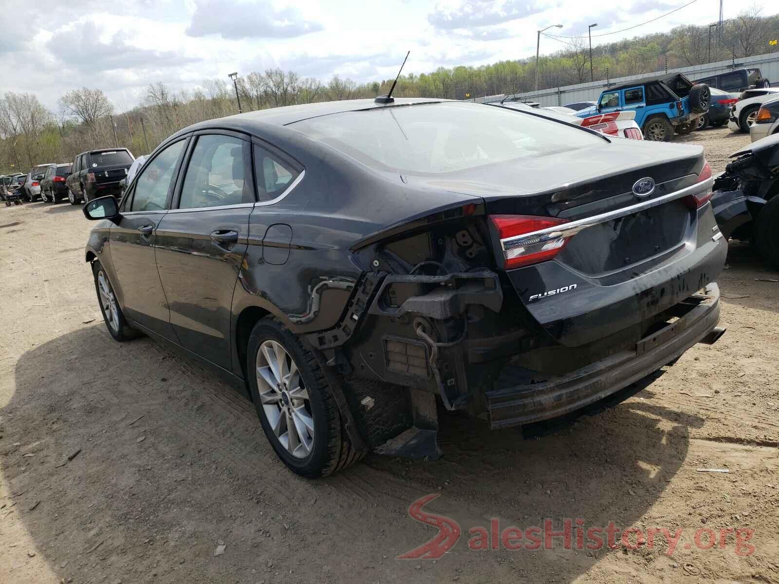 3FA6P0HD0HR365020 2017 FORD FUSION