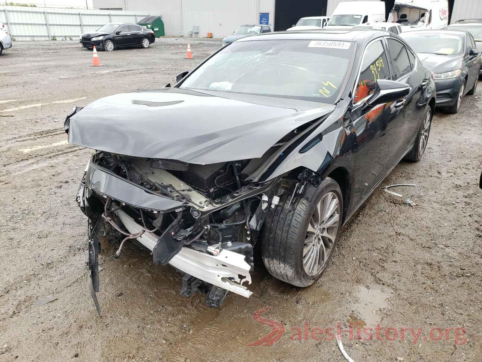 58ABZ1B10KU039083 2019 LEXUS ES350