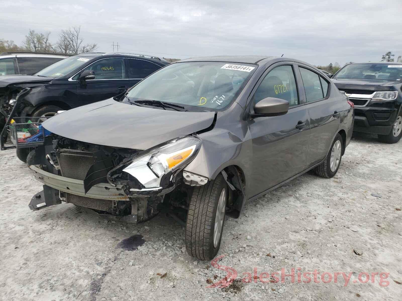 3N1CN7AP5GL841671 2016 NISSAN VERSA