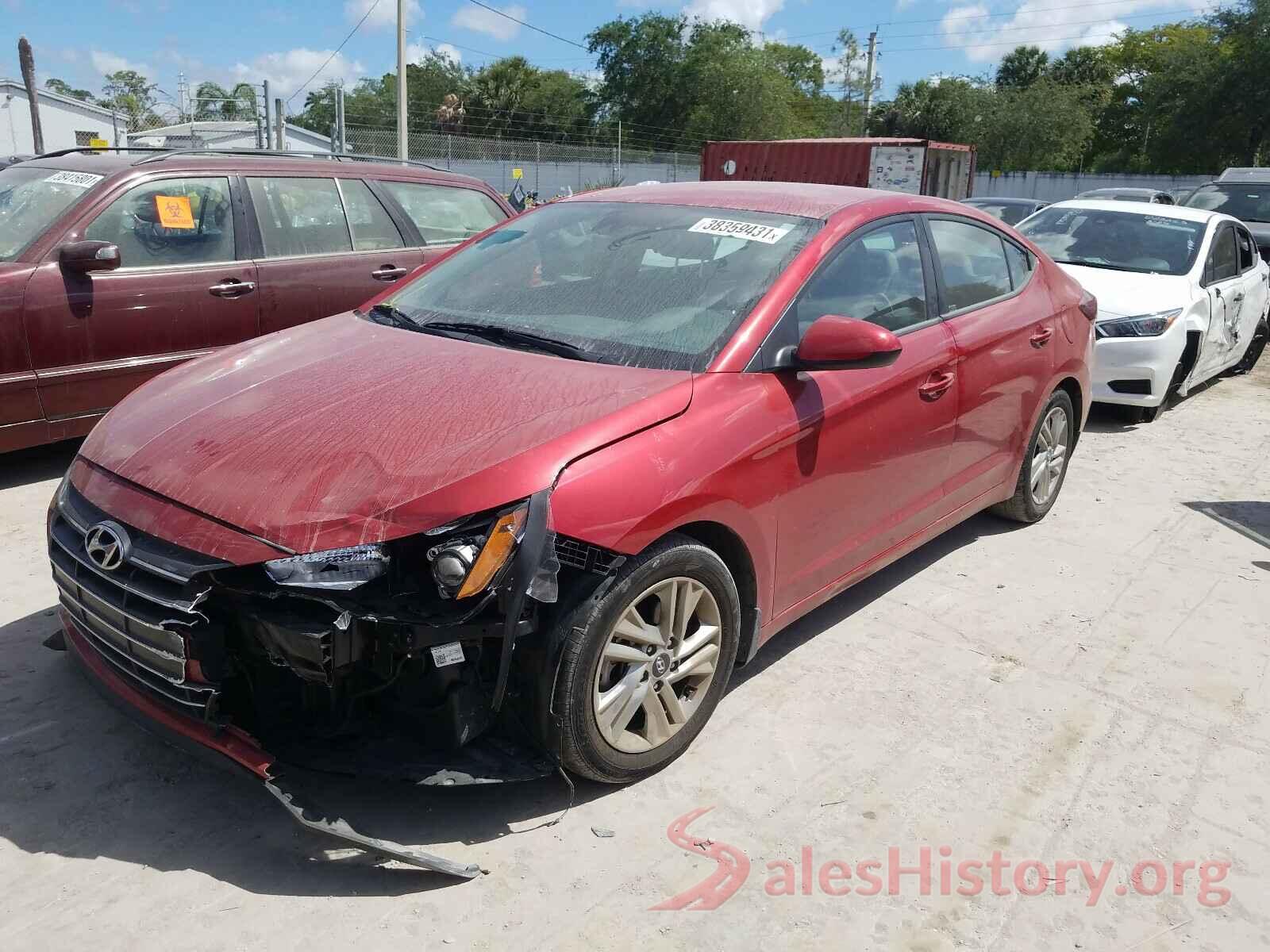 5NPD84LFXKH486694 2019 HYUNDAI ELANTRA