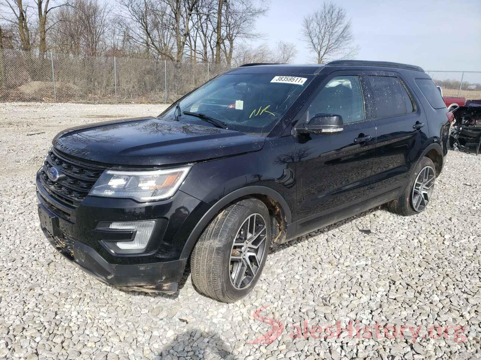 1FM5K8GT3GGD29268 2016 FORD EXPLORER