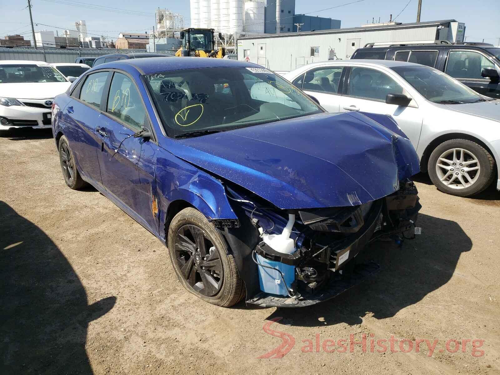 5NPLM4AG6MH009587 2021 HYUNDAI ELANTRA