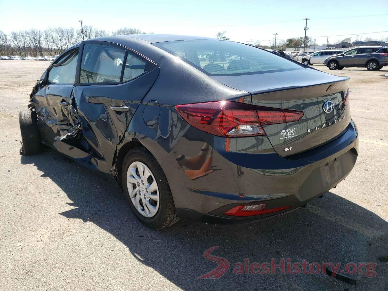 5NPD74LFXLH550530 2020 HYUNDAI ELANTRA