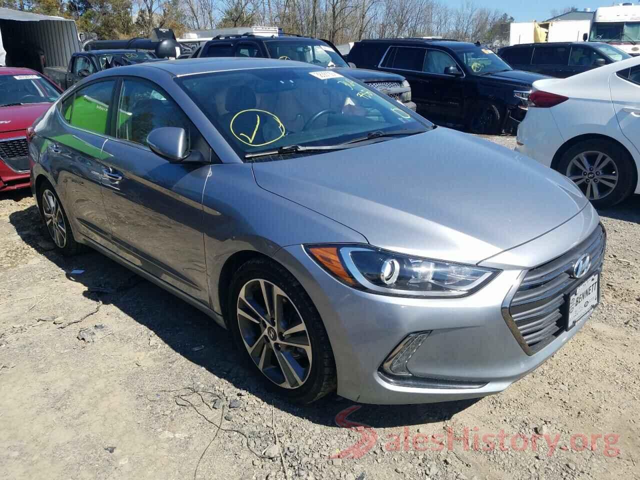 5NPD84LF0HH004940 2017 HYUNDAI ELANTRA