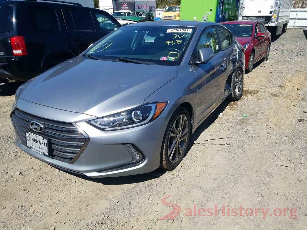 5NPD84LF0HH004940 2017 HYUNDAI ELANTRA