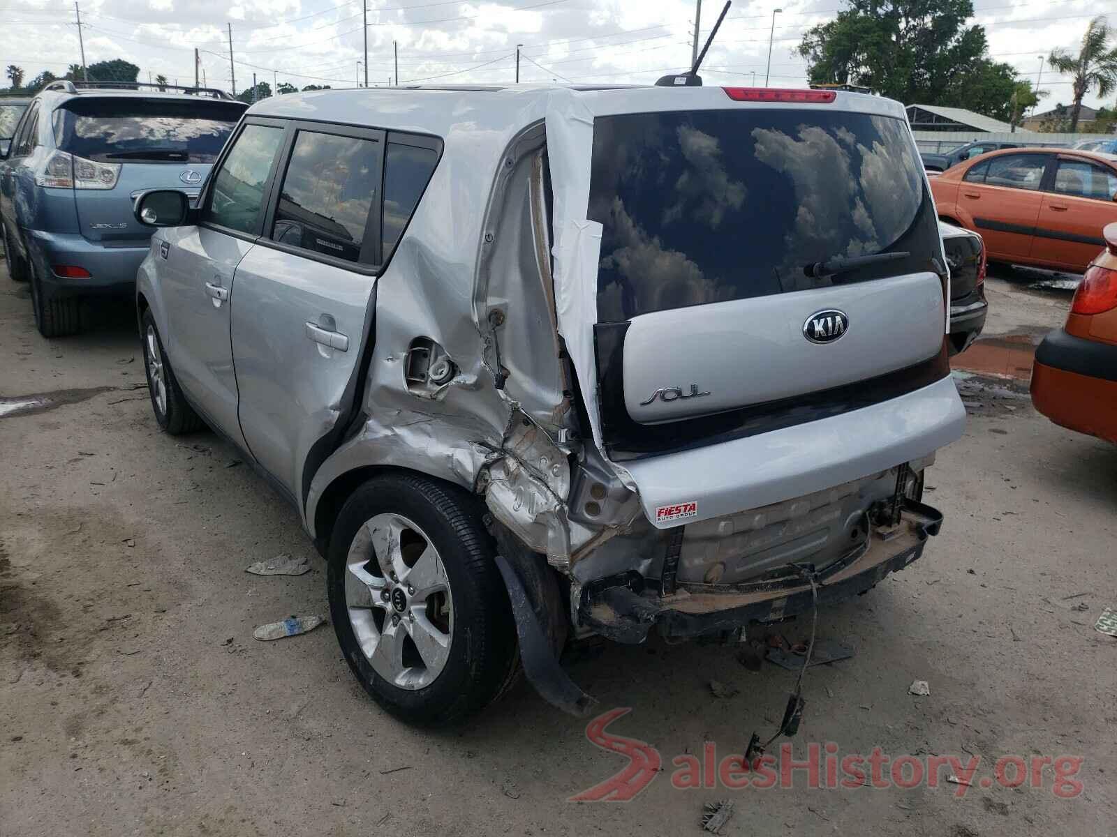 KNDJN2A29H7433580 2017 KIA SOUL