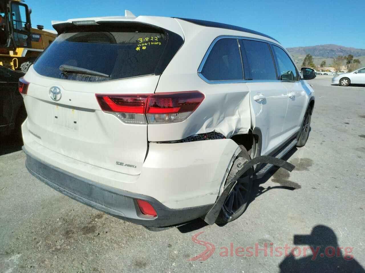 5TDJZRFH0KS626398 2019 TOYOTA HIGHLANDER