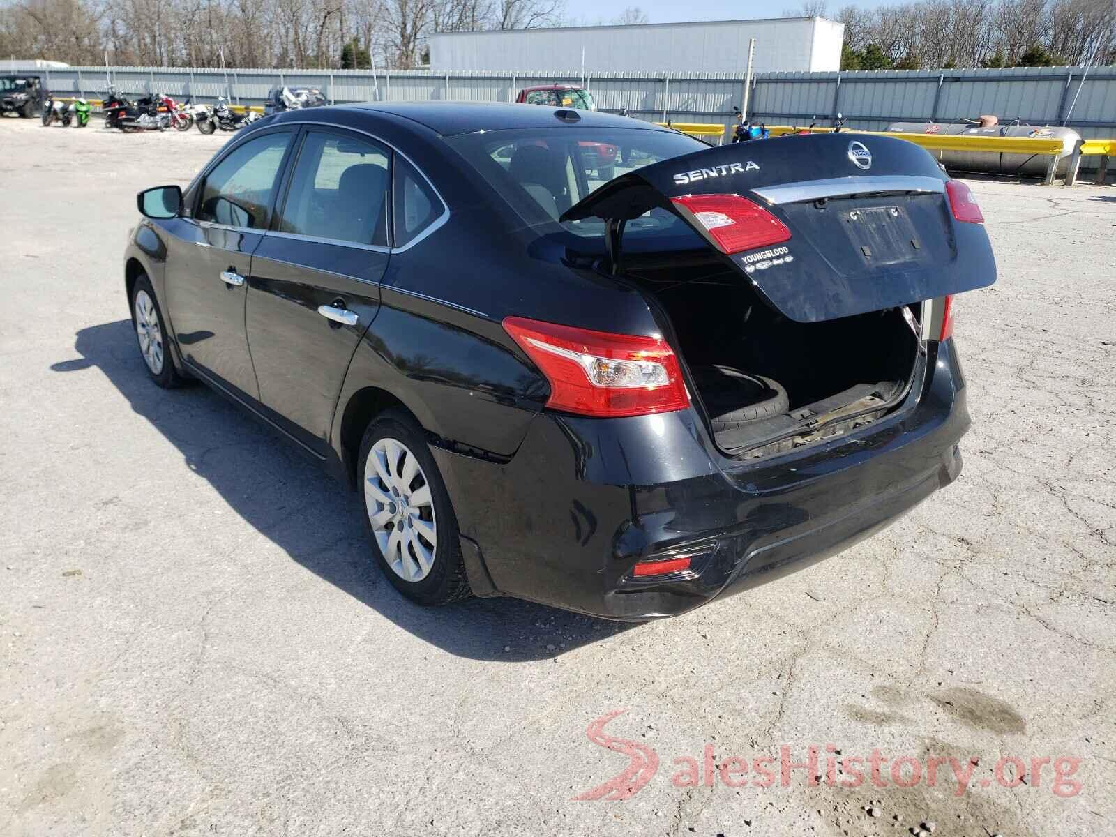 3N1AB7AP3HL711504 2017 NISSAN SENTRA