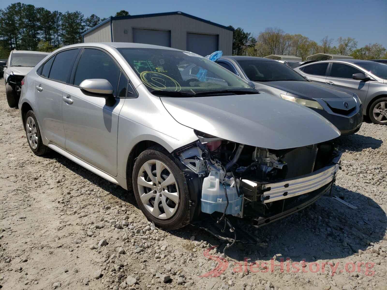 JTDEPRAEXLJ113632 2020 TOYOTA COROLLA