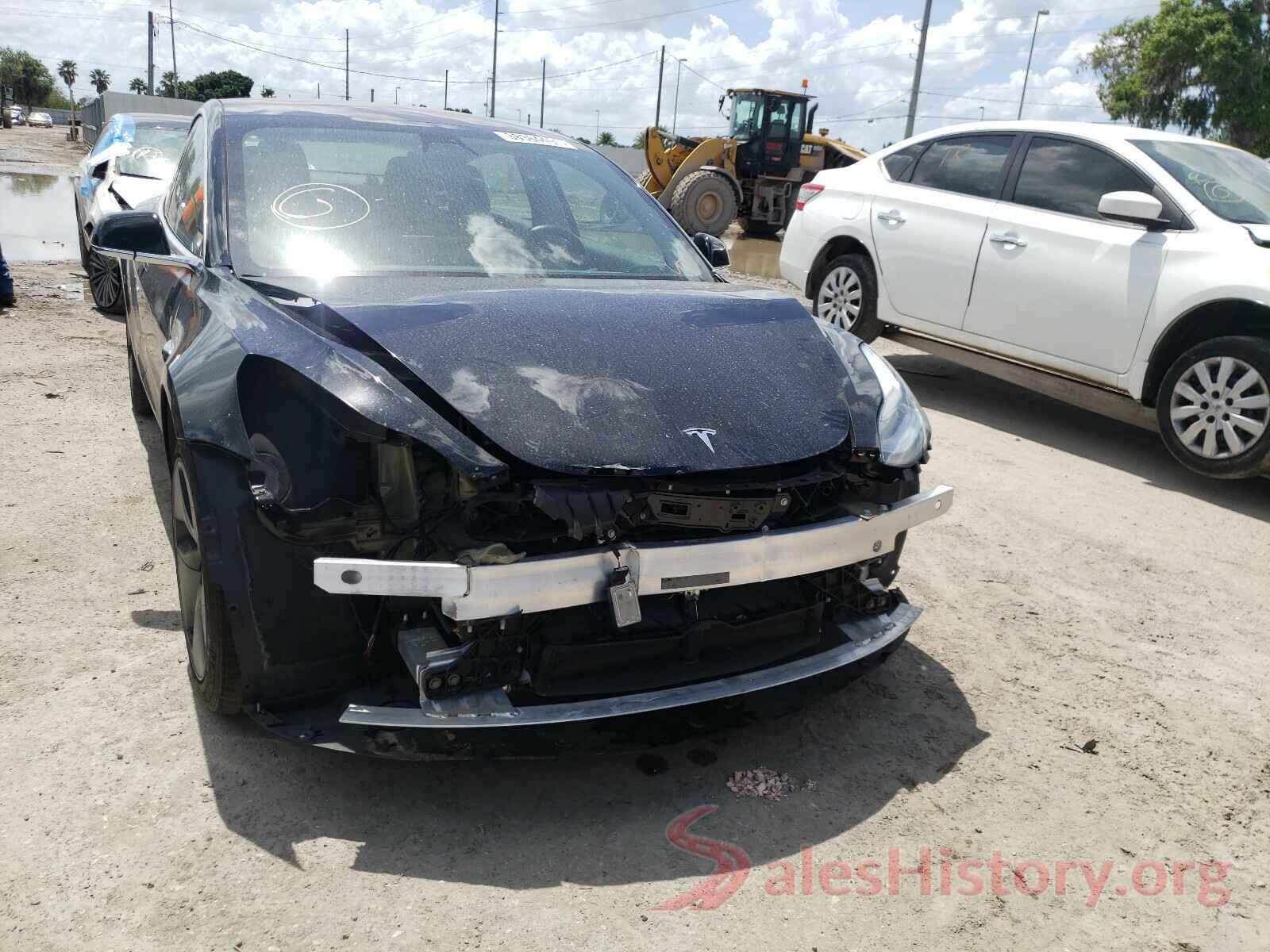 5YJ3E1EA2KF305056 2019 TESLA MODEL 3