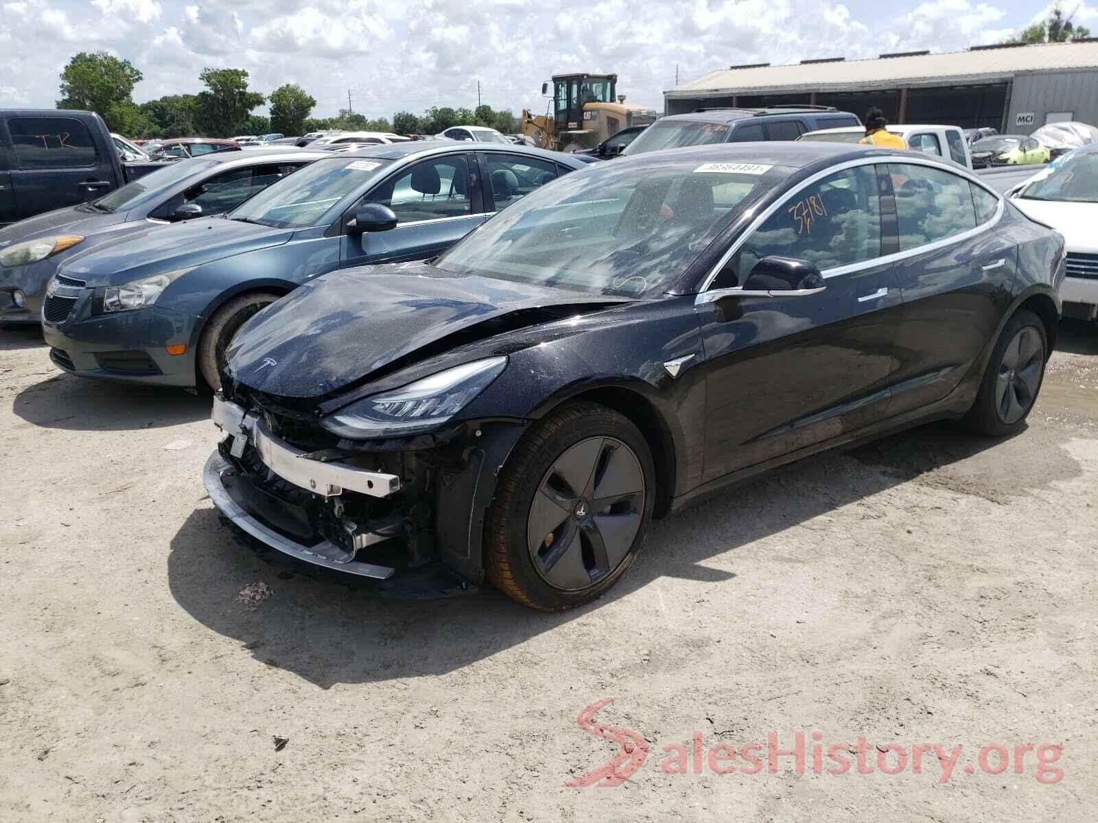 5YJ3E1EA2KF305056 2019 TESLA MODEL 3