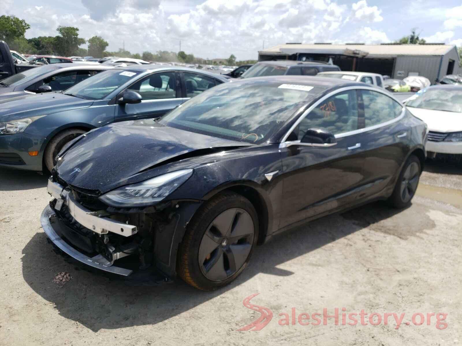 5YJ3E1EA2KF305056 2019 TESLA MODEL 3