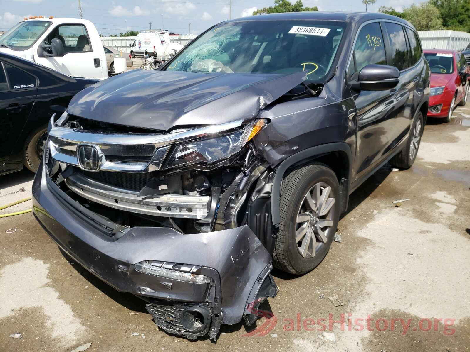 5FNYF5H58KB016109 2019 HONDA PILOT