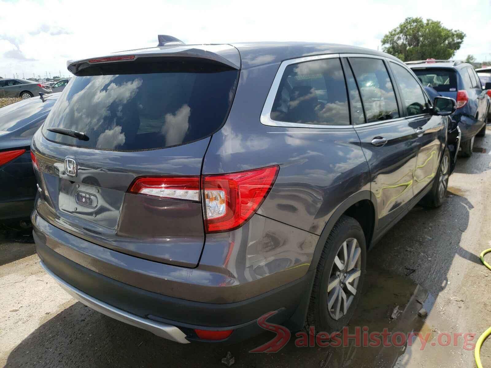 5FNYF5H58KB016109 2019 HONDA PILOT