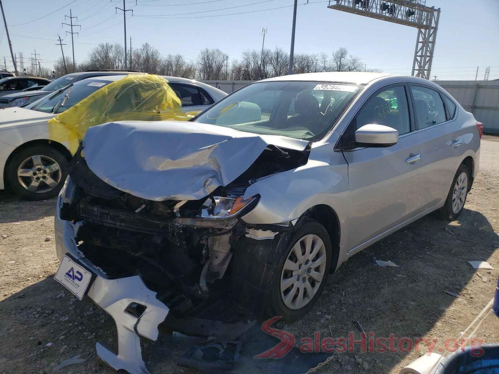 3N1AB7AP9HY401599 2017 NISSAN SENTRA