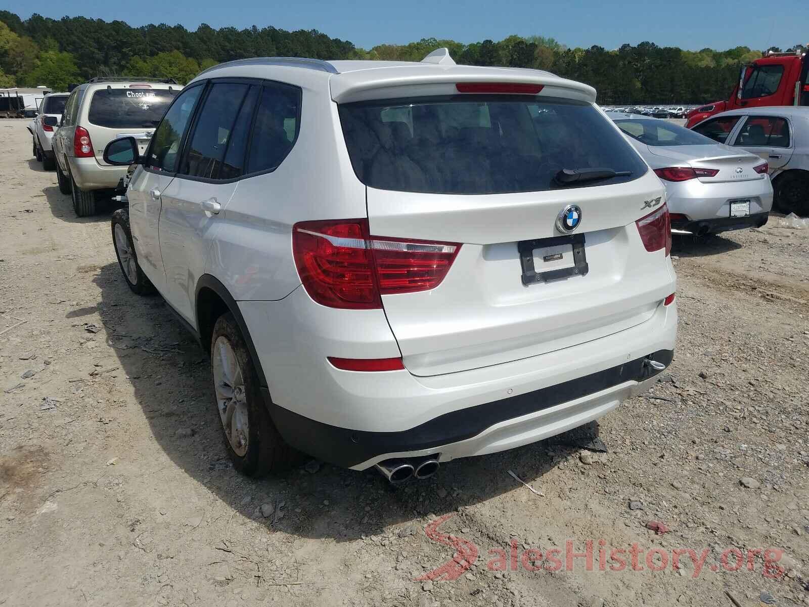 5UXWZ7C56H0U46244 2017 BMW X3