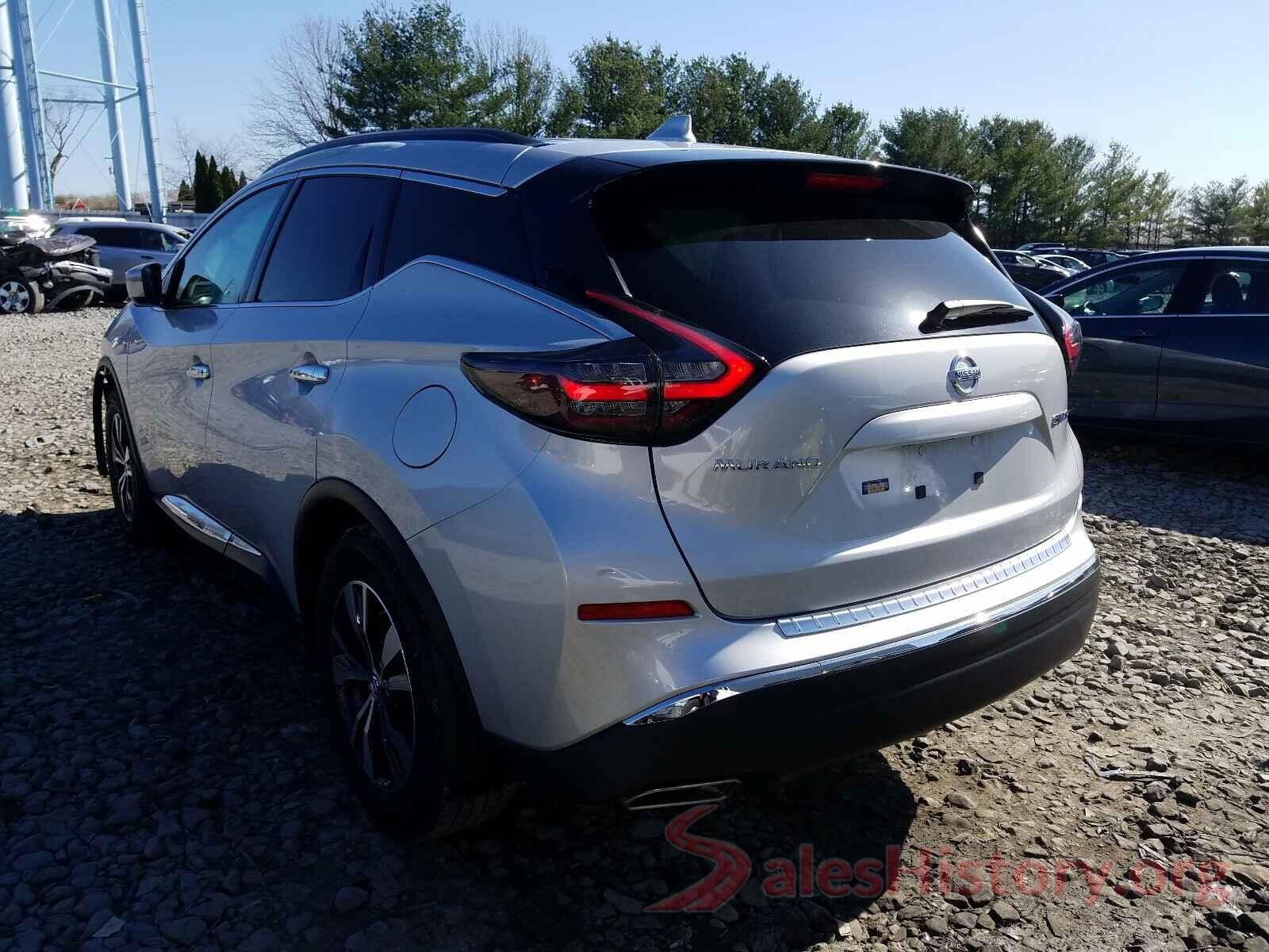 5N1AZ2MS5KN135087 2019 NISSAN MURANO