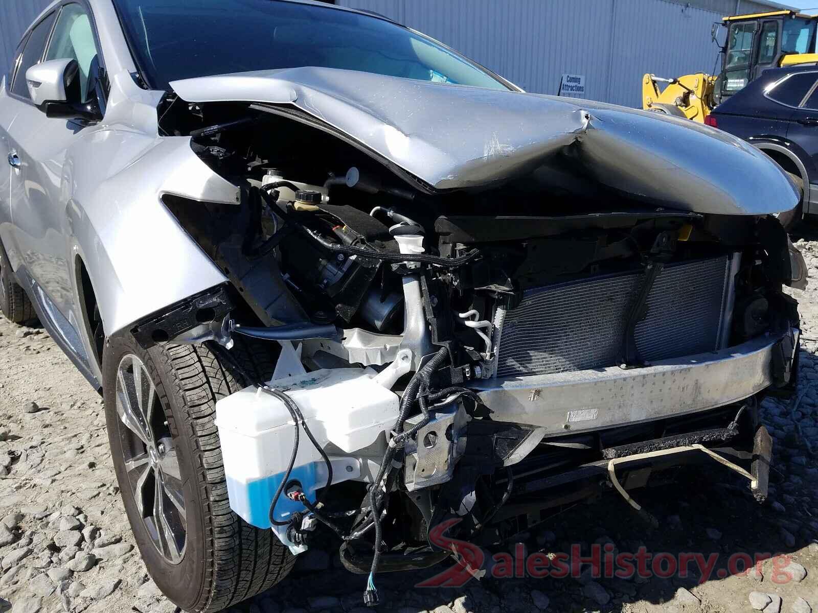 5N1AZ2MS5KN135087 2019 NISSAN MURANO