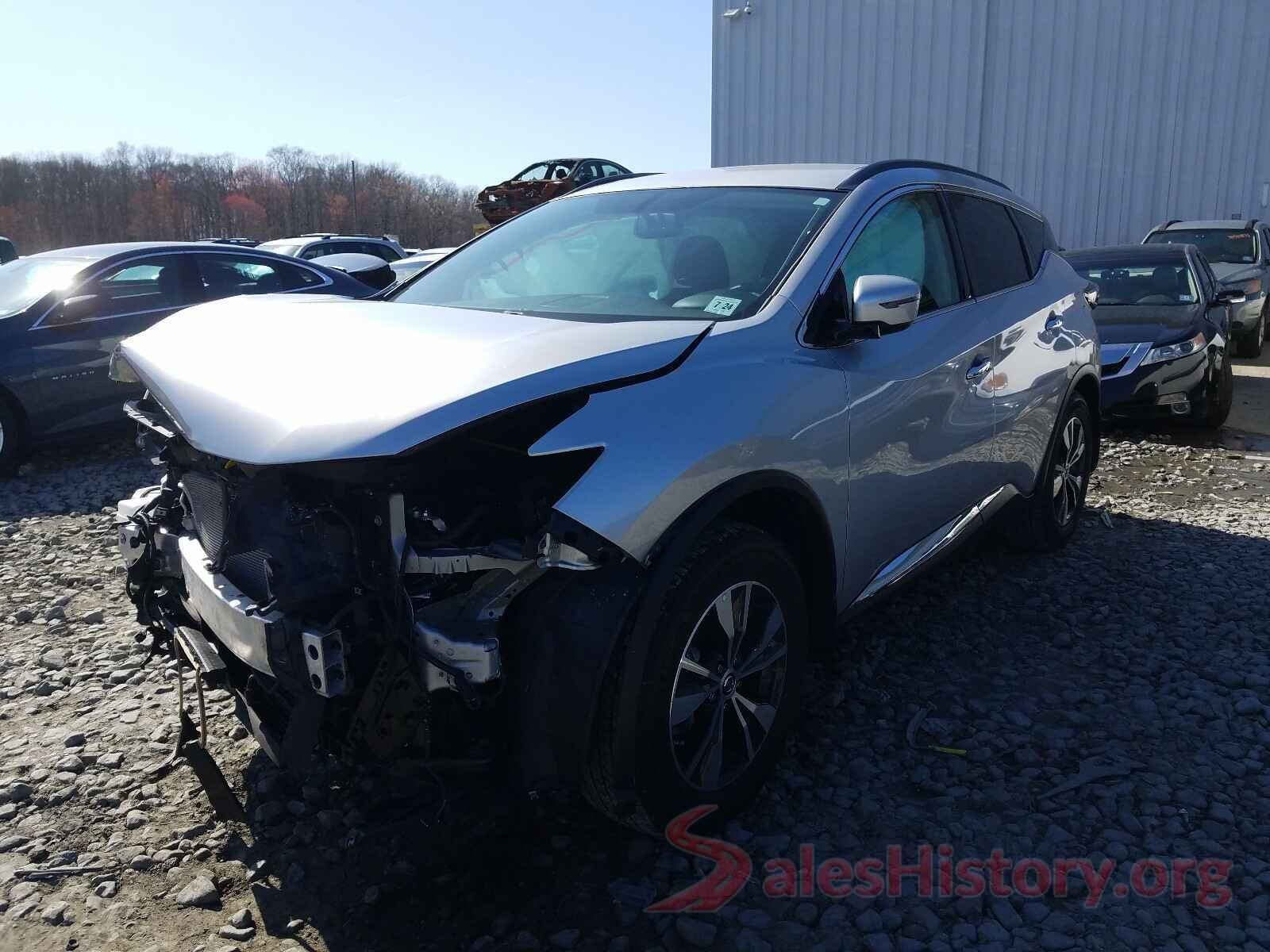 5N1AZ2MS5KN135087 2019 NISSAN MURANO