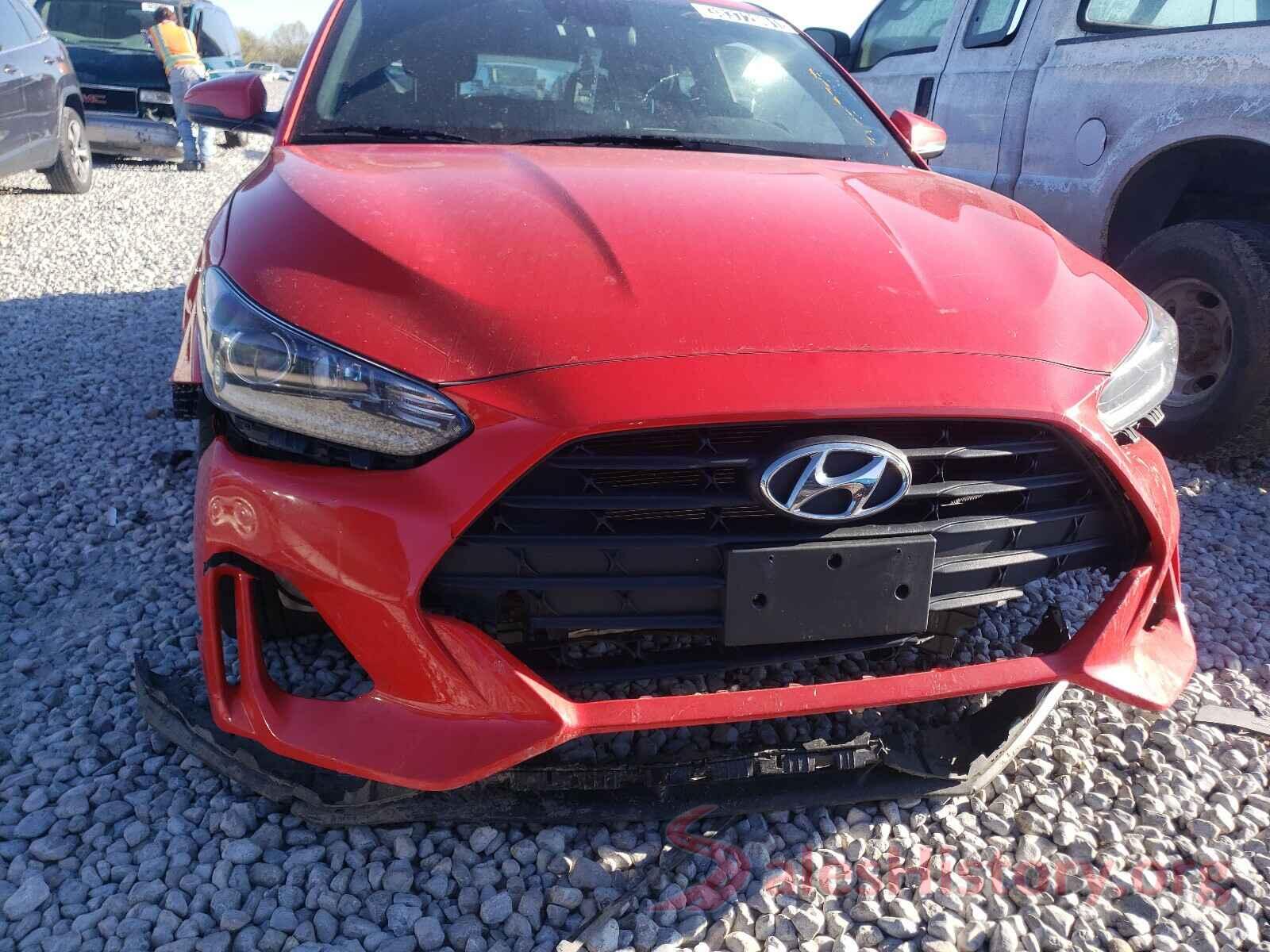 KMHTG6AF9KU017529 2019 HYUNDAI VELOSTER