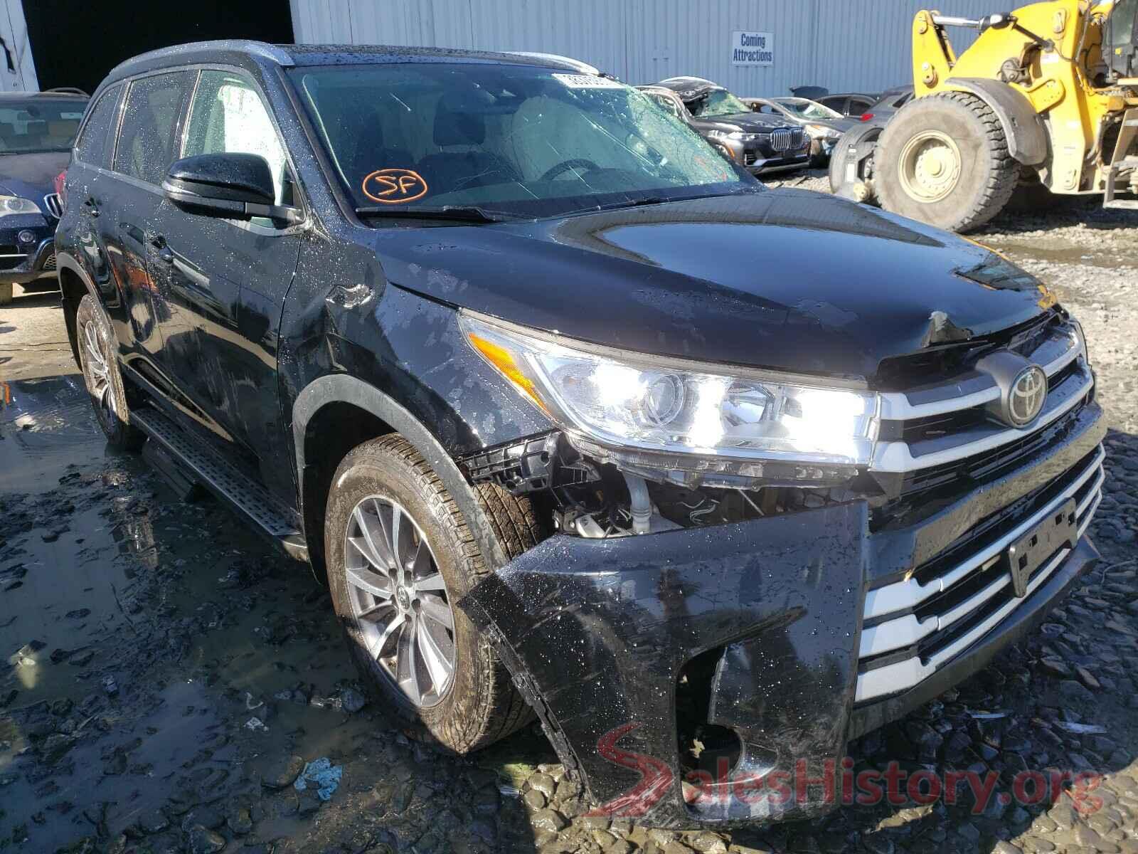 5TDJZRFH9HS418643 2017 TOYOTA HIGHLANDER