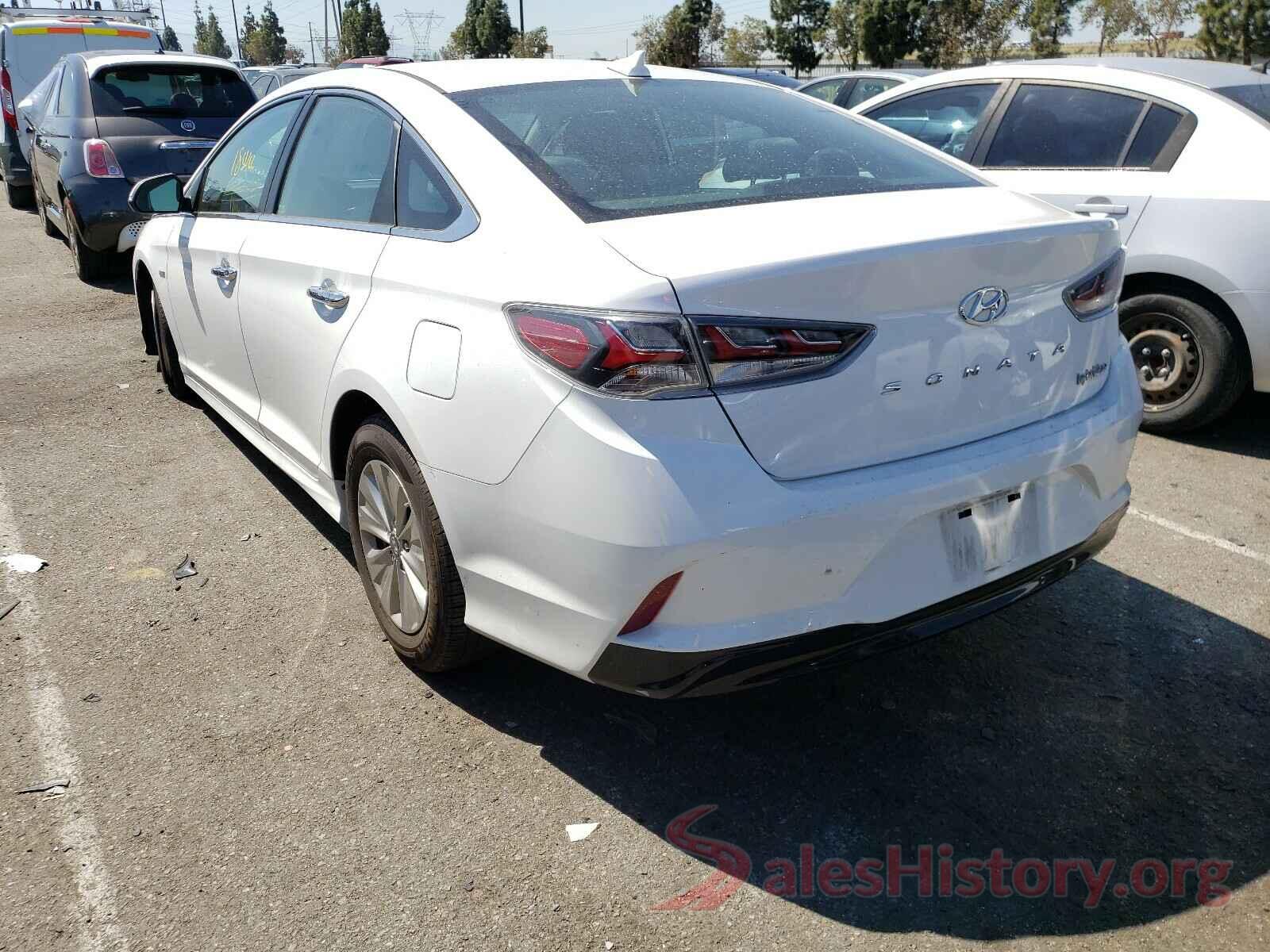 KMHE24L32KA093481 2019 HYUNDAI SONATA