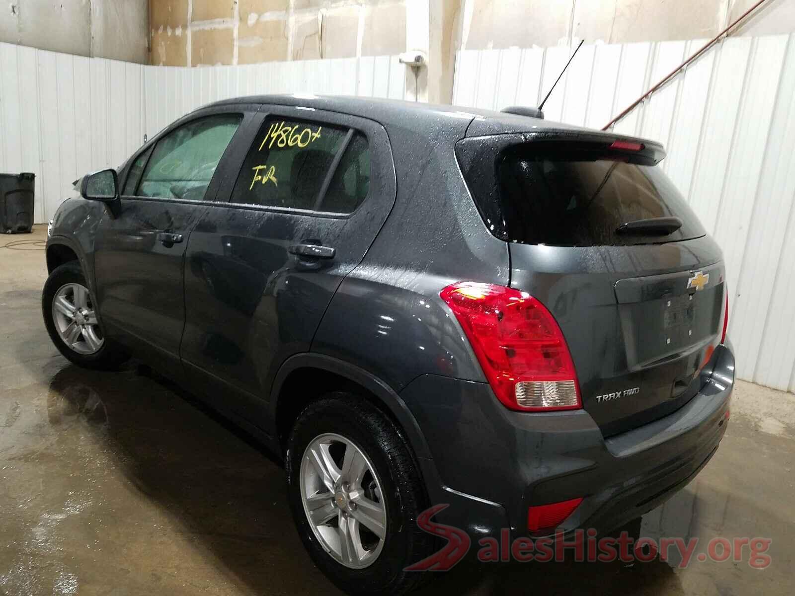 3GNCJNSB5LL130571 2020 CHEVROLET TRAX