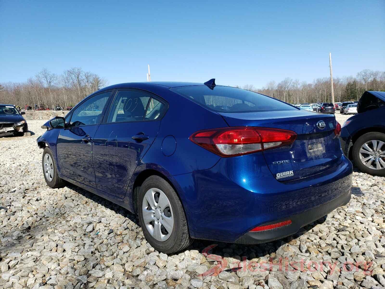 3KPFK4A70HE017603 2017 KIA FORTE